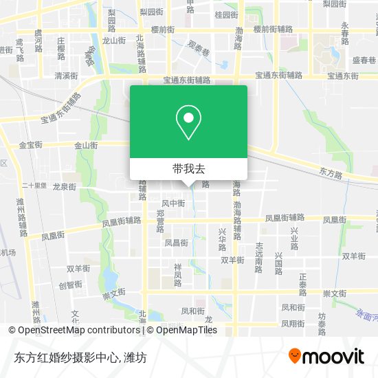 东方红婚纱摄影中心地图