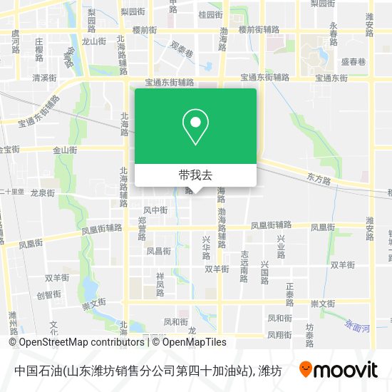中国石油(山东潍坊销售分公司第四十加油站)地图