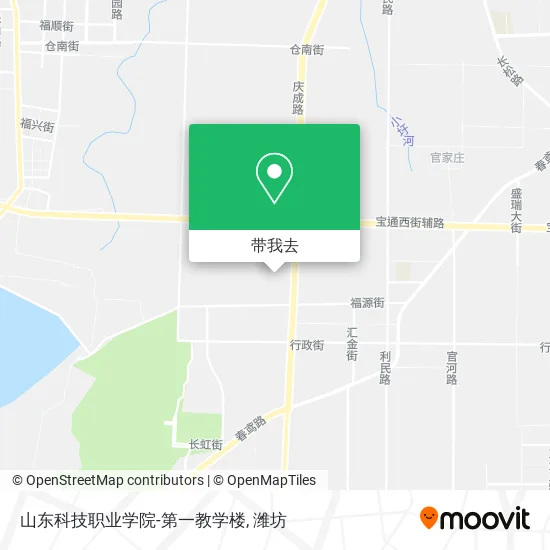 山东科技职业学院-第一教学楼地图