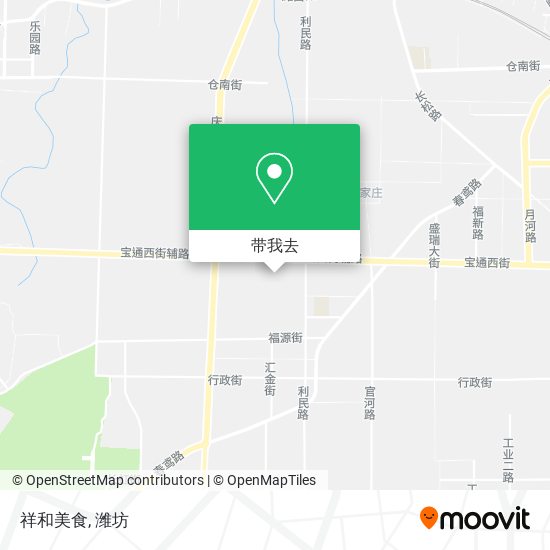 祥和美食地图