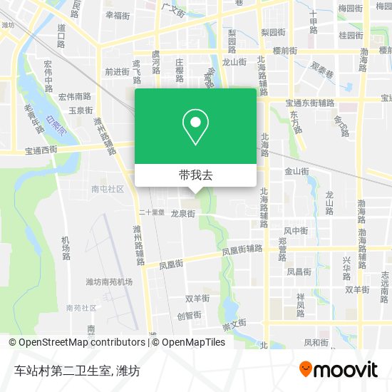 车站村第二卫生室地图