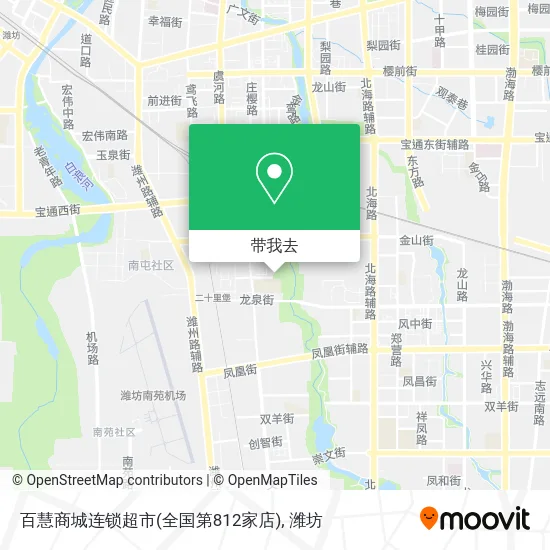 百慧商城连锁超市(全国第812家店)地图