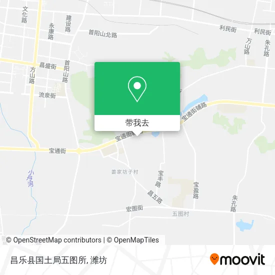 昌乐县国土局五图所地图