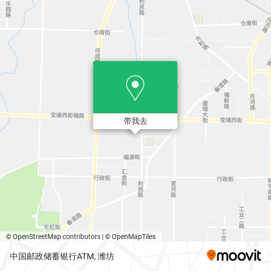 中国邮政储蓄银行ATM地图