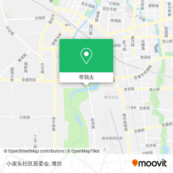 小崖头社区居委会地图