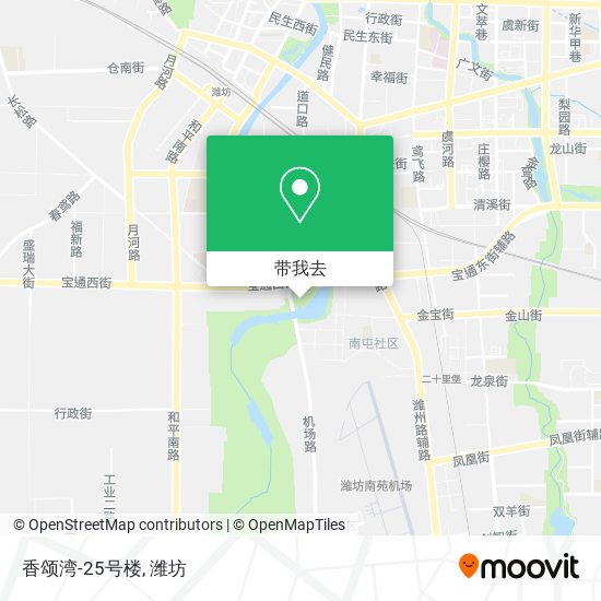 香颂湾-25号楼地图