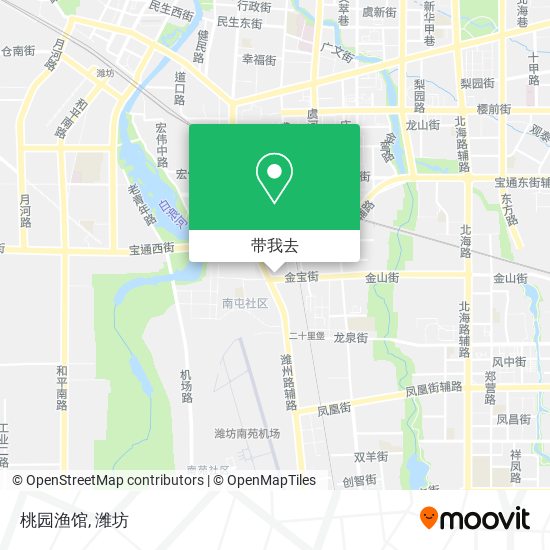 桃园渔馆地图