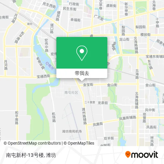 南屯新村-13号楼地图