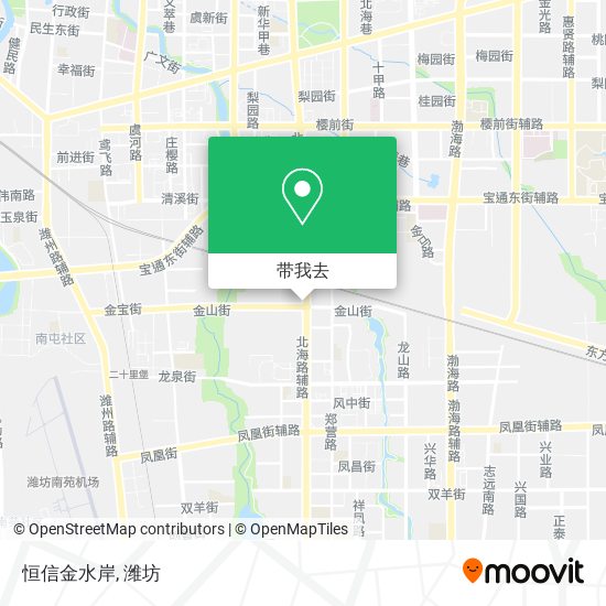 恒信金水岸地图