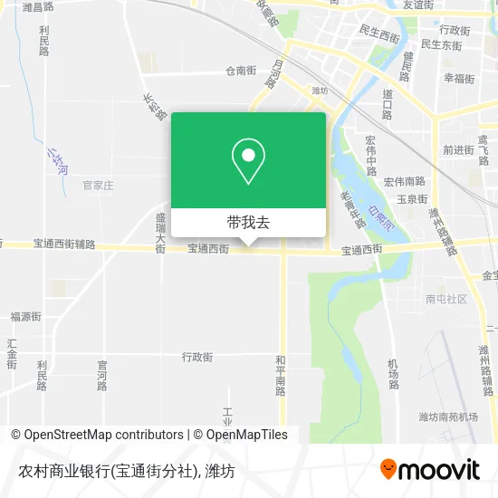 农村商业银行(宝通街分社)地图