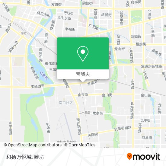 和扬万悦城地图