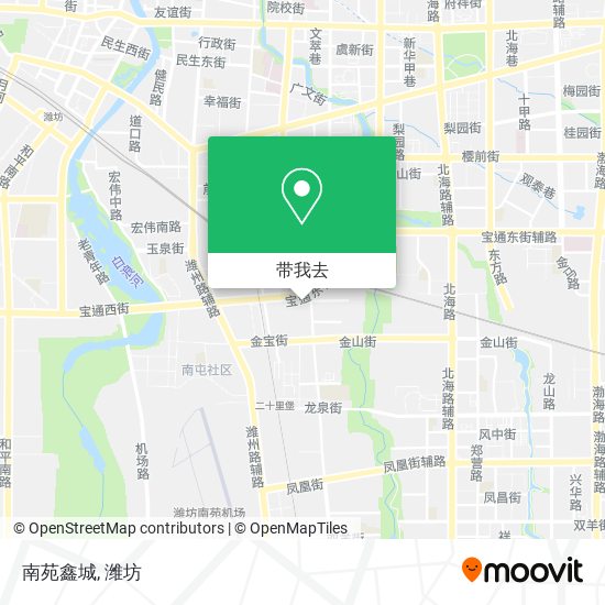 南苑鑫城地图