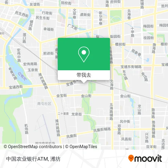 中国农业银行ATM地图