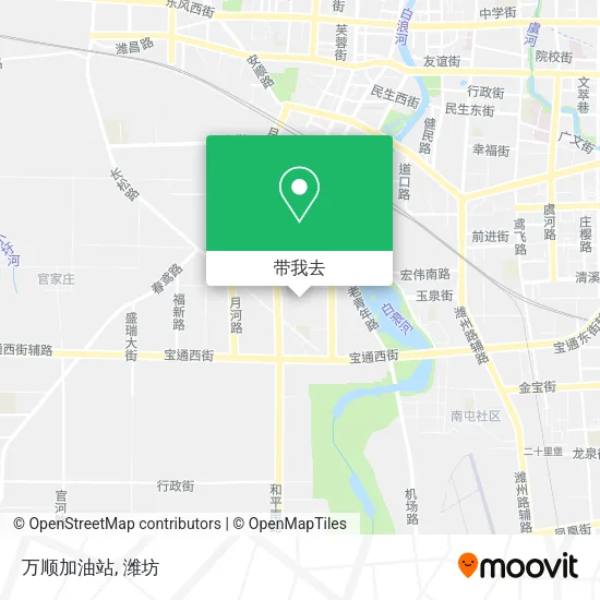万顺加油站地图