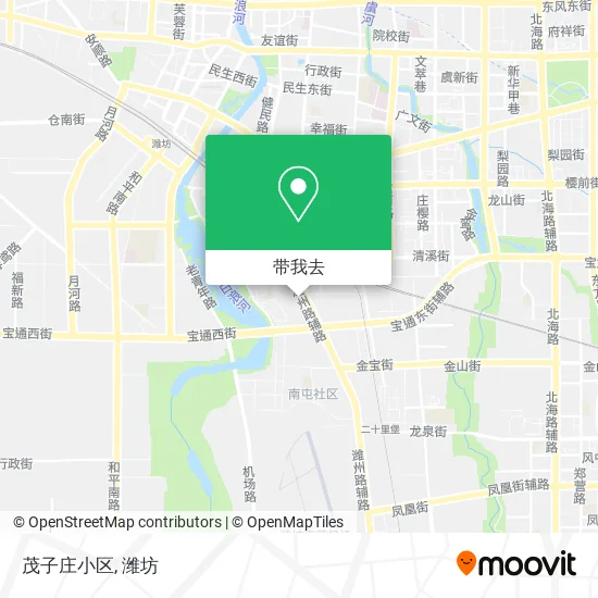 茂子庄小区地图