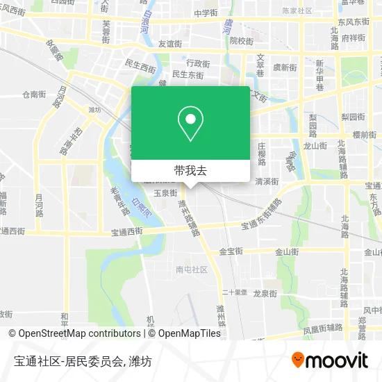 宝通社区-居民委员会地图