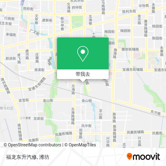 福龙东升汽修地图