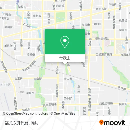 福龙东升汽修地图