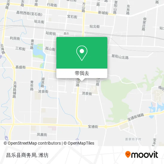 昌乐县商务局地图