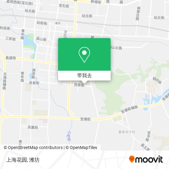 上海花园地图