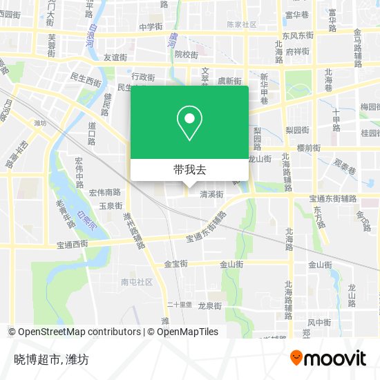晓博超市地图