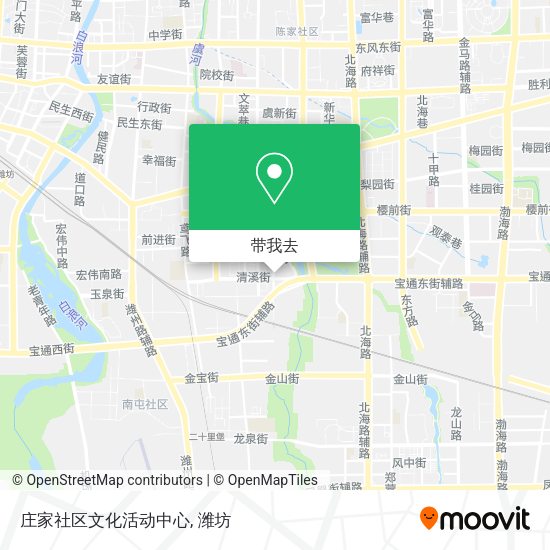 庄家社区文化活动中心地图