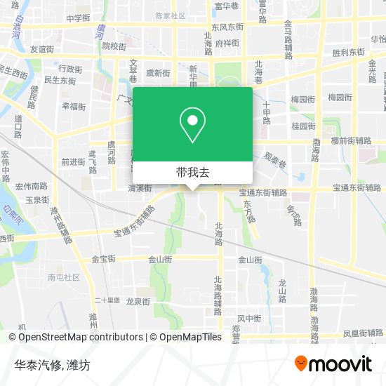 华泰汽修地图