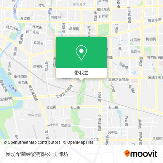 潍坊华商经贸有限公司地图
