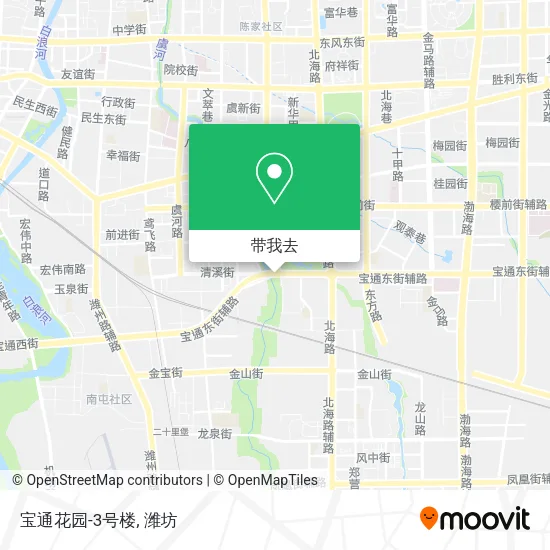 宝通花园-3号楼地图