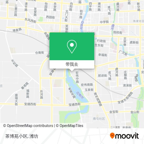 茶博苑小区地图