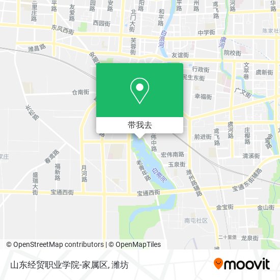 山东经贸职业学院-家属区地图