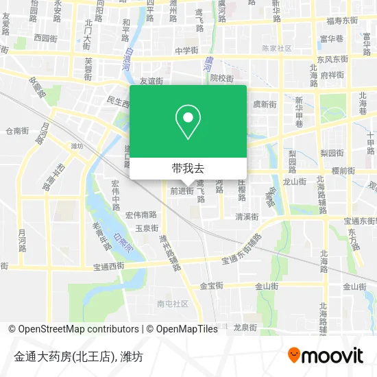 金通大药房(北王店)地图