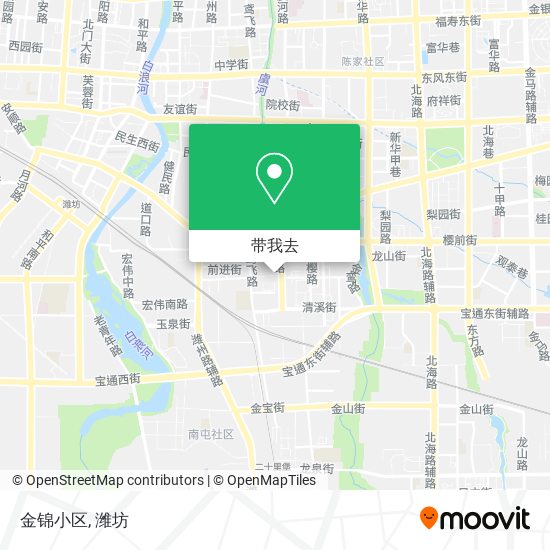 金锦小区地图