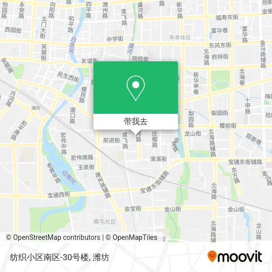 纺织小区南区-30号楼地图