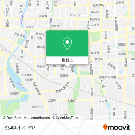樱华园小区地图