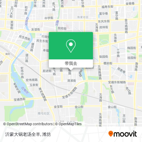 沂蒙大锅老汤全羊地图