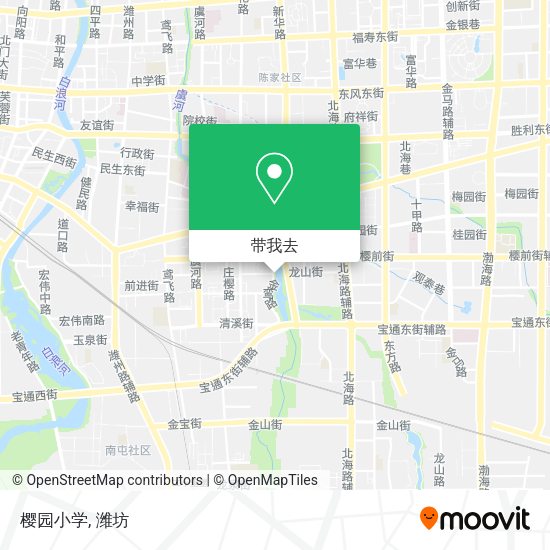 樱园小学地图