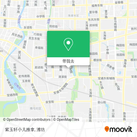 紫玉轩小儿推拿地图