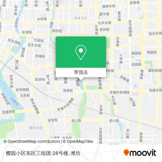 樱园小区东区三组团-28号楼地图