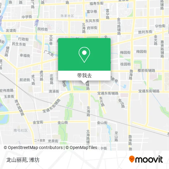龙山丽苑地图