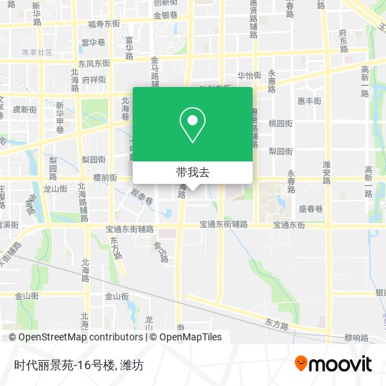 时代丽景苑-16号楼地图