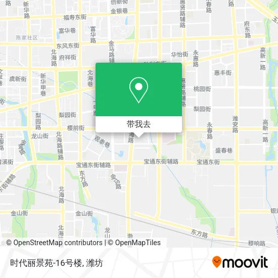 时代丽景苑-16号楼地图