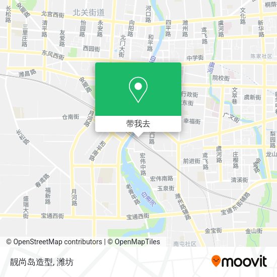 靓尚岛造型地图