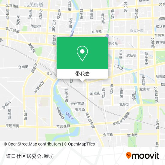 道口社区居委会地图