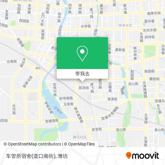车管所宿舍(道口南街)地图