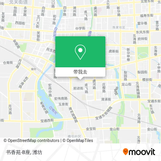 书香苑-B座地图