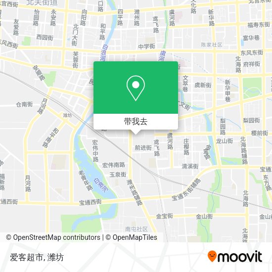 爱客超市地图