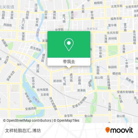 文祥轮胎总汇地图