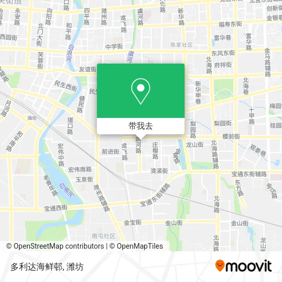 多利达海鲜邨地图