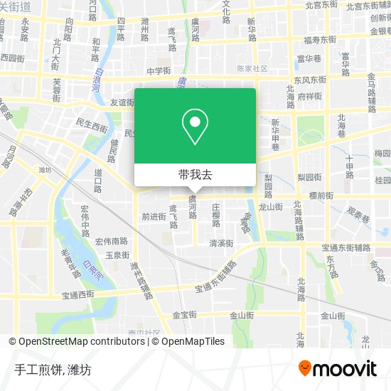 手工煎饼地图
